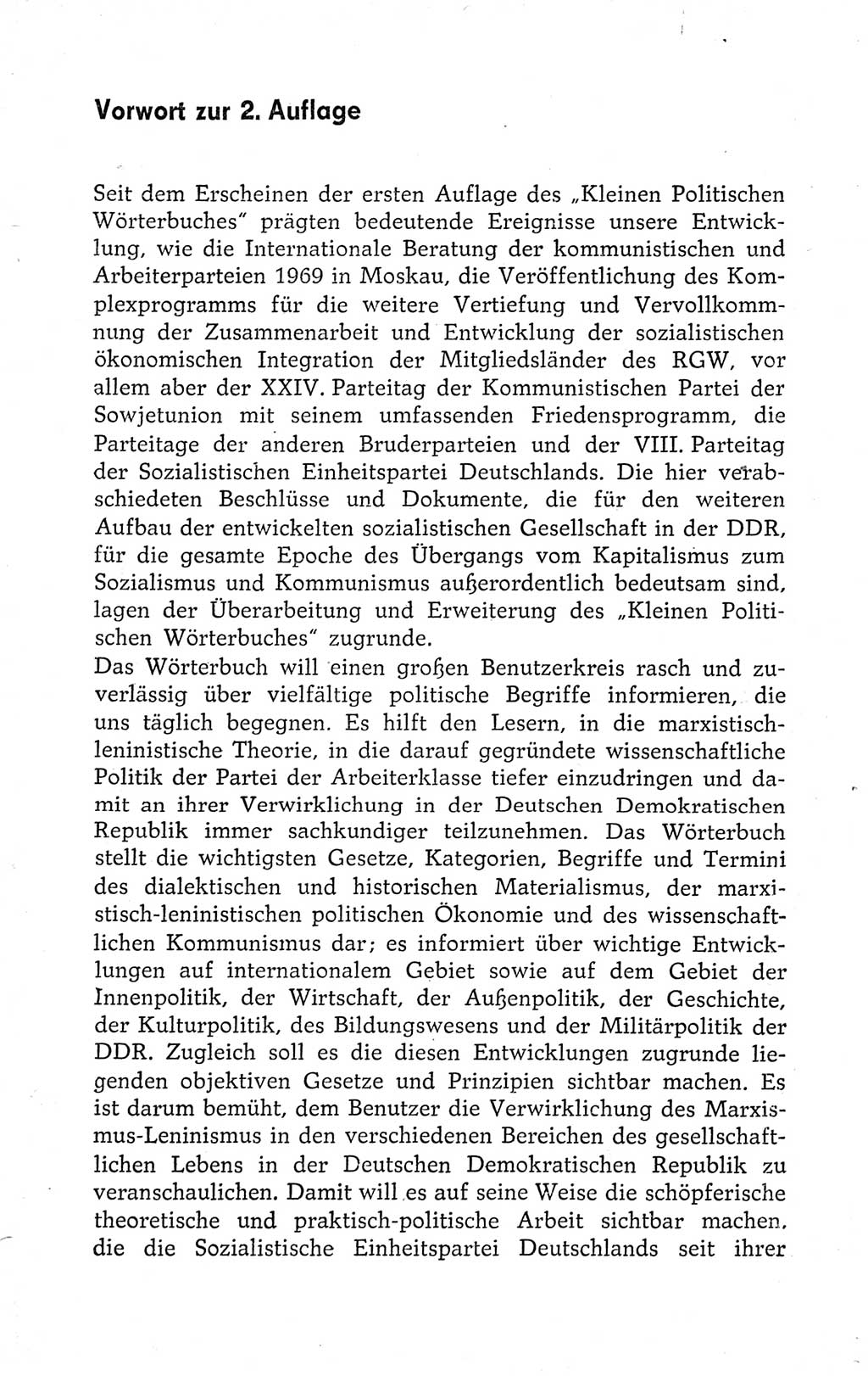 Kleines politisches Wörterbuch [Deutsche Demokratische Republik (DDR)] 1973, Seite 6 (Kl. pol. Wb. DDR 1973, S. 6)