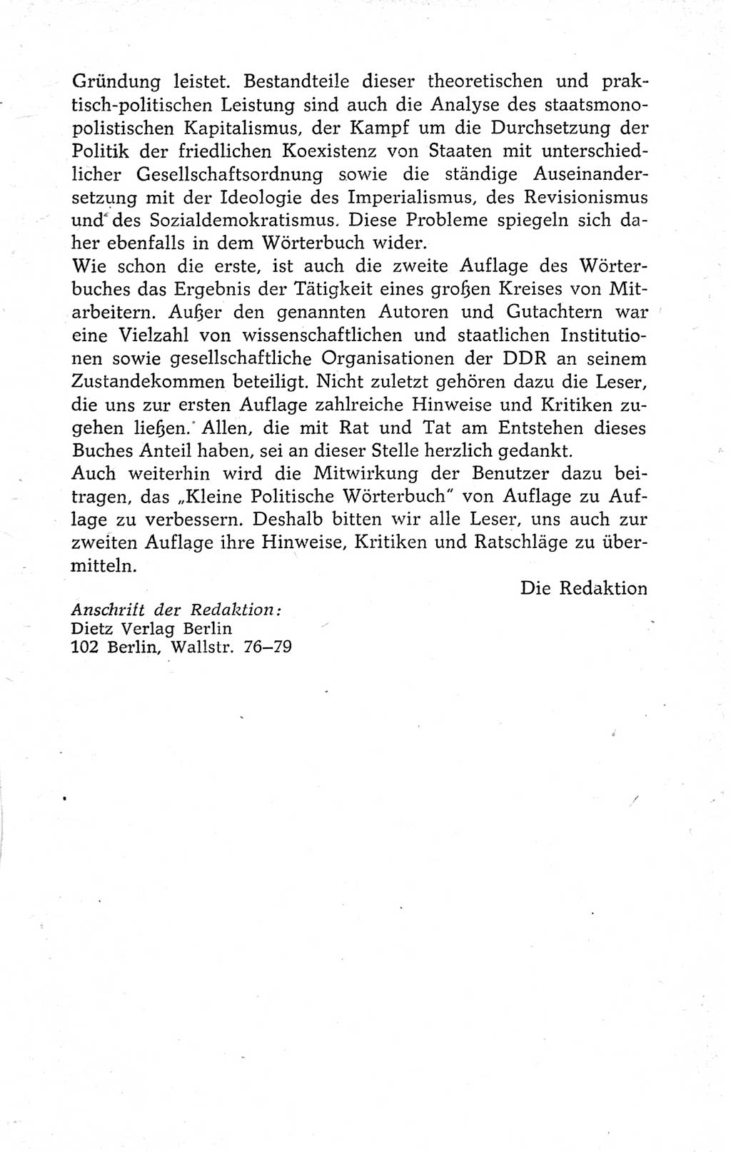 Kleines politisches Wörterbuch [Deutsche Demokratische Republik (DDR)] 1973, Seite 7 (Kl. pol. Wb. DDR 1973, S. 7)