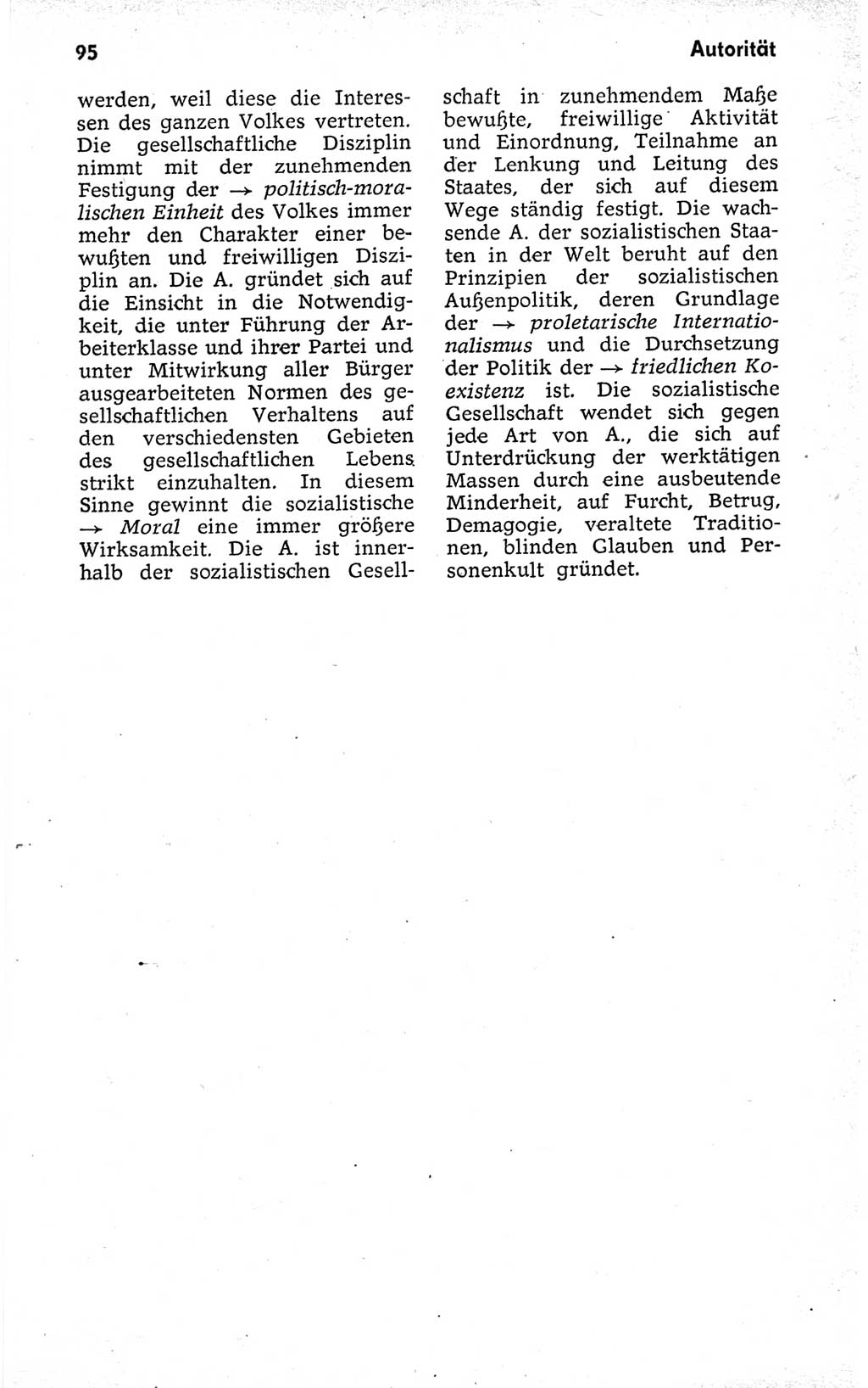 Kleines politisches Wörterbuch [Deutsche Demokratische Republik (DDR)] 1973, Seite 95 (Kl. pol. Wb. DDR 1973, S. 95)