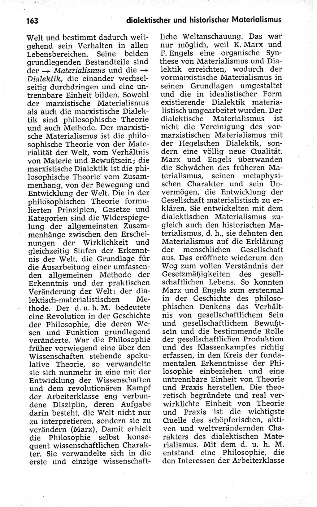 Kleines politisches Wörterbuch [Deutsche Demokratische Republik (DDR)] 1973, Seite 163 (Kl. pol. Wb. DDR 1973, S. 163)