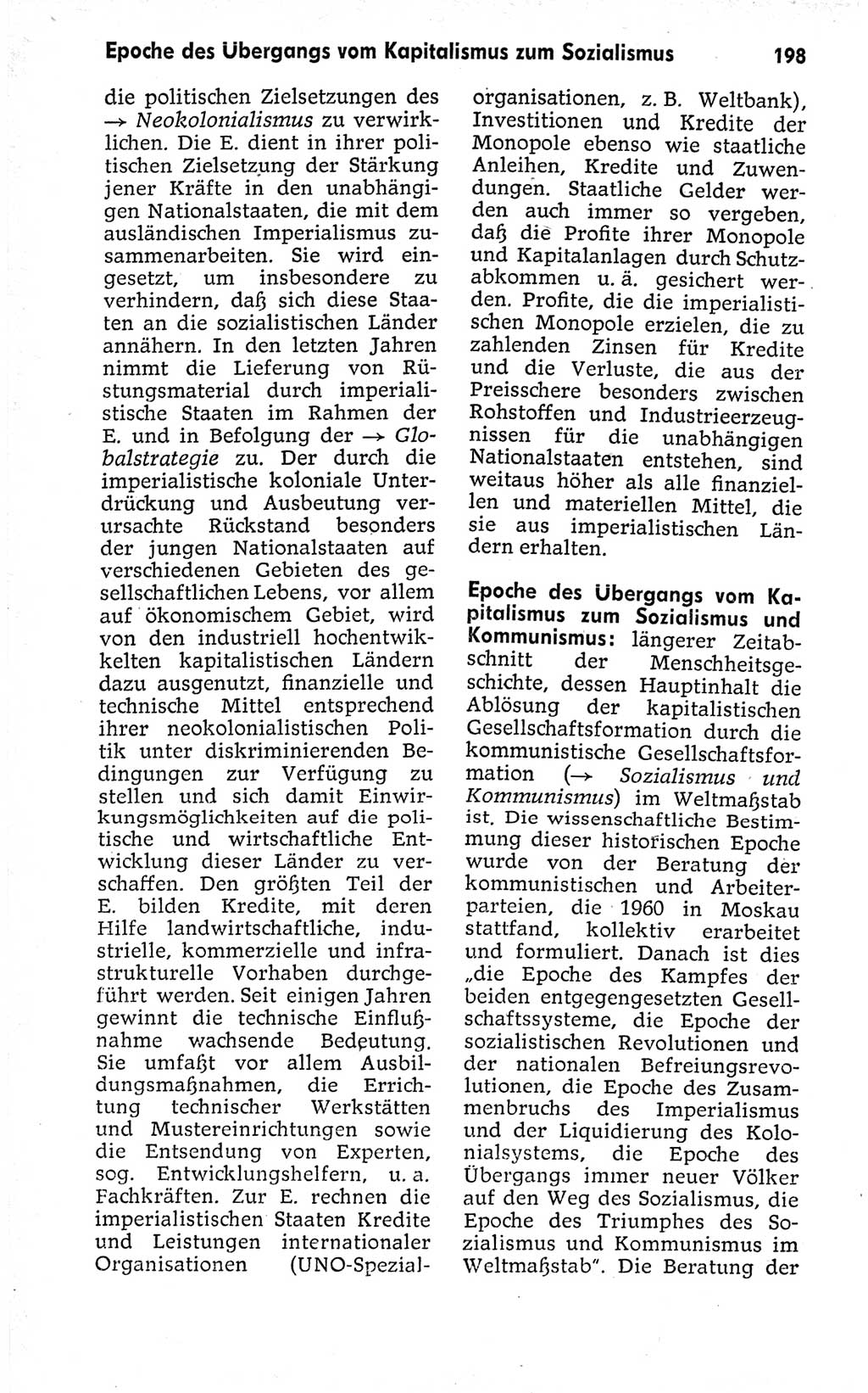 Kleines politisches Wörterbuch [Deutsche Demokratische Republik (DDR)] 1973, Seite 198 (Kl. pol. Wb. DDR 1973, S. 198)
