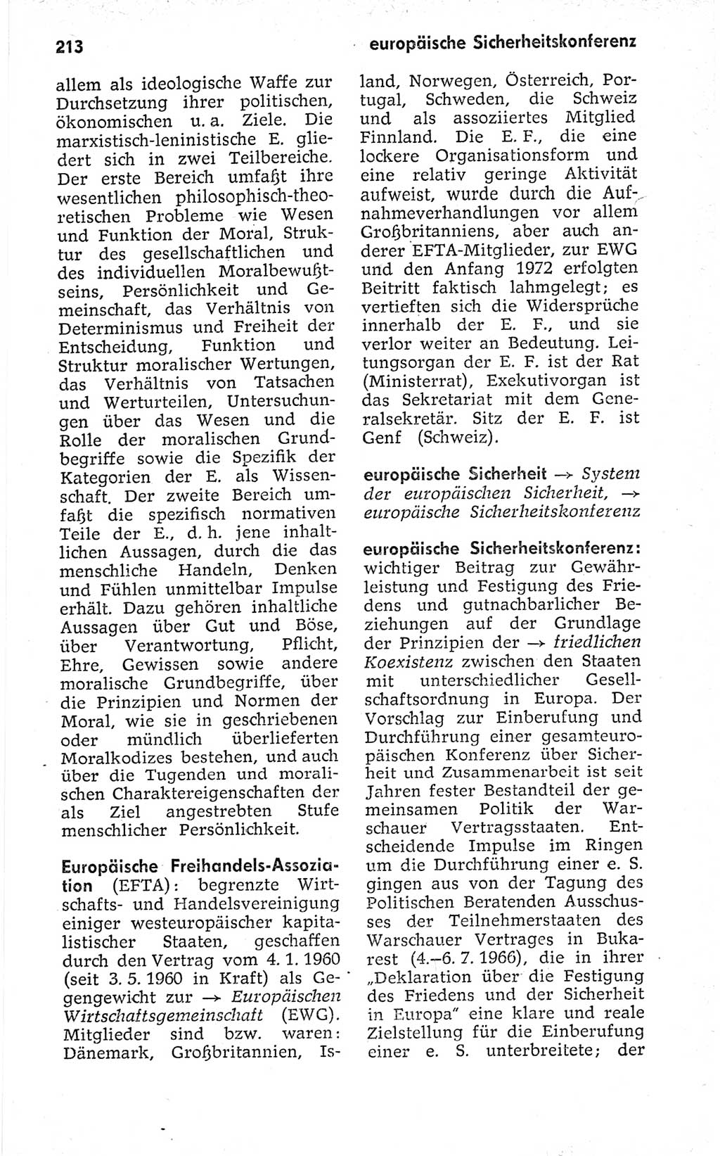 Kleines politisches Wörterbuch [Deutsche Demokratische Republik (DDR)] 1973, Seite 213 (Kl. pol. Wb. DDR 1973, S. 213)