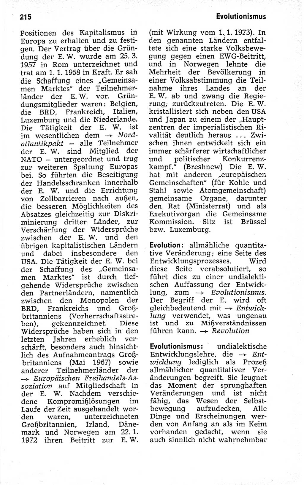 Kleines politisches Wörterbuch [Deutsche Demokratische Republik (DDR)] 1973, Seite 215 (Kl. pol. Wb. DDR 1973, S. 215)