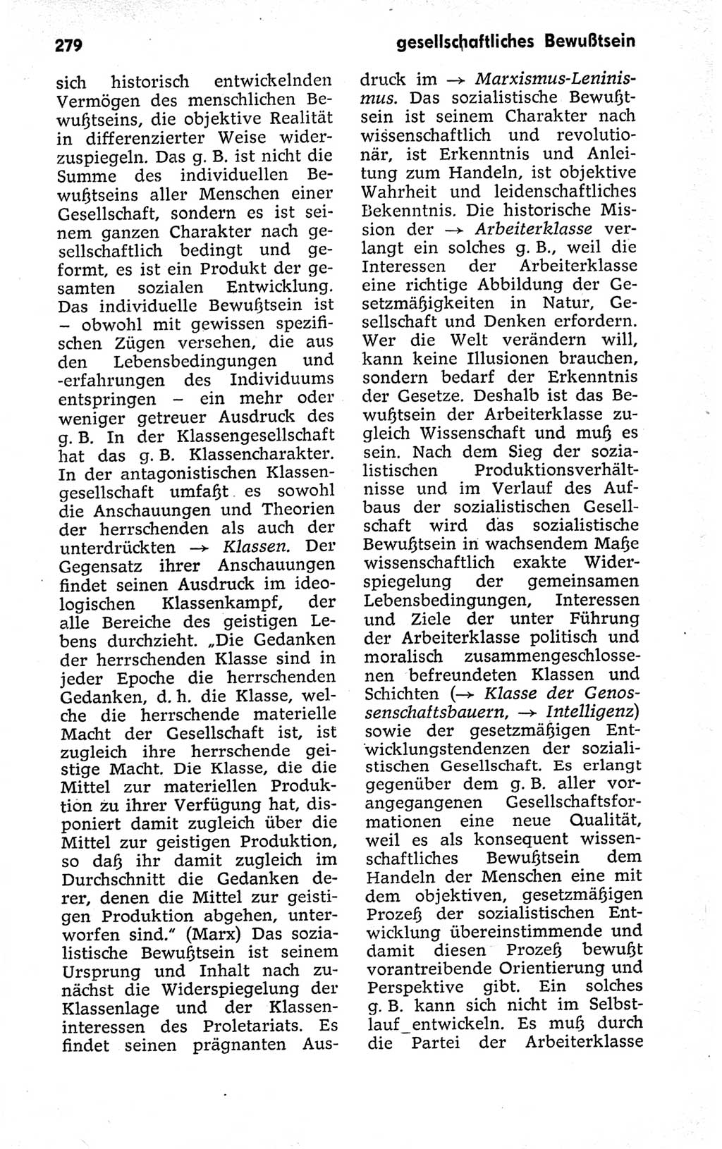 Kleines politisches Wörterbuch [Deutsche Demokratische Republik (DDR)] 1973, Seite 279 (Kl. pol. Wb. DDR 1973, S. 279)