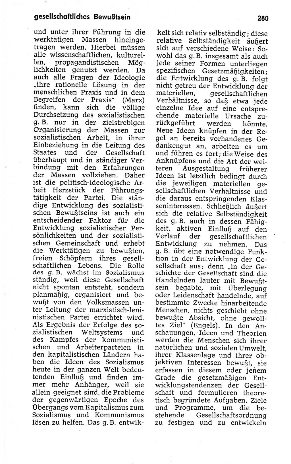 Kleines politisches Wörterbuch [Deutsche Demokratische Republik (DDR)] 1973, Seite 280 (Kl. pol. Wb. DDR 1973, S. 280)