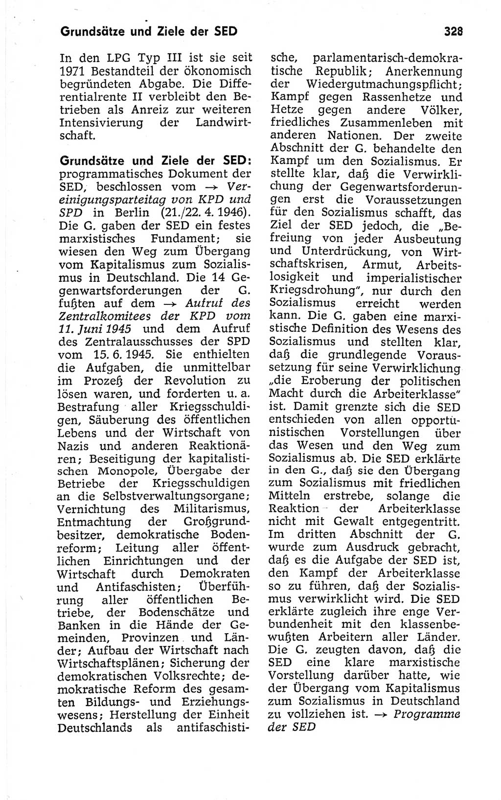 Kleines politisches Wörterbuch [Deutsche Demokratische Republik (DDR)] 1973, Seite 328 (Kl. pol. Wb. DDR 1973, S. 328)