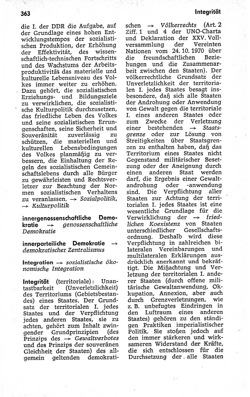 Kleines politisches Wörterbuch [Deutsche Demokratische Republik (DDR)] 1973, Seite 363 (Kl. pol. Wb. DDR 1973, S. 363)