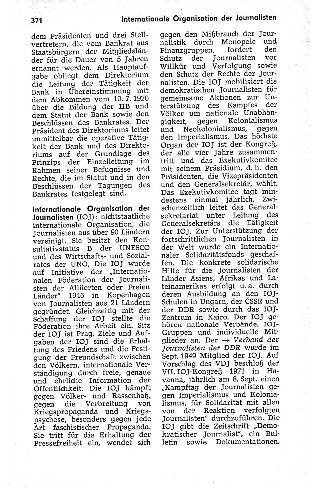 Kleines politisches Wörterbuch [Deutsche Demokratische Republik (DDR)] 1973, Seite 371 (Kl. pol. Wb. DDR 1973, S. 371)