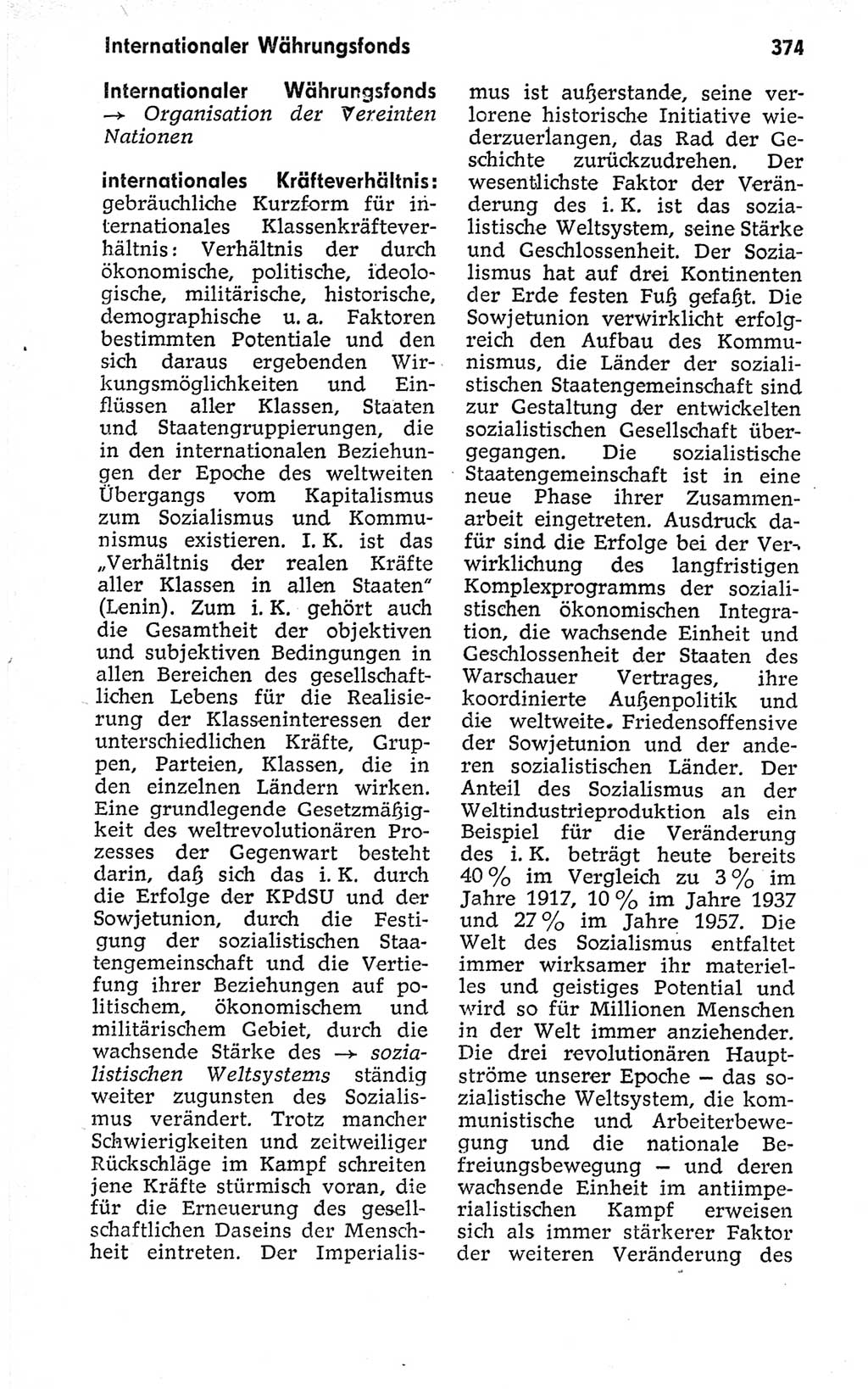 Kleines politisches Wörterbuch [Deutsche Demokratische Republik (DDR)] 1973, Seite 374 (Kl. pol. Wb. DDR 1973, S. 374)