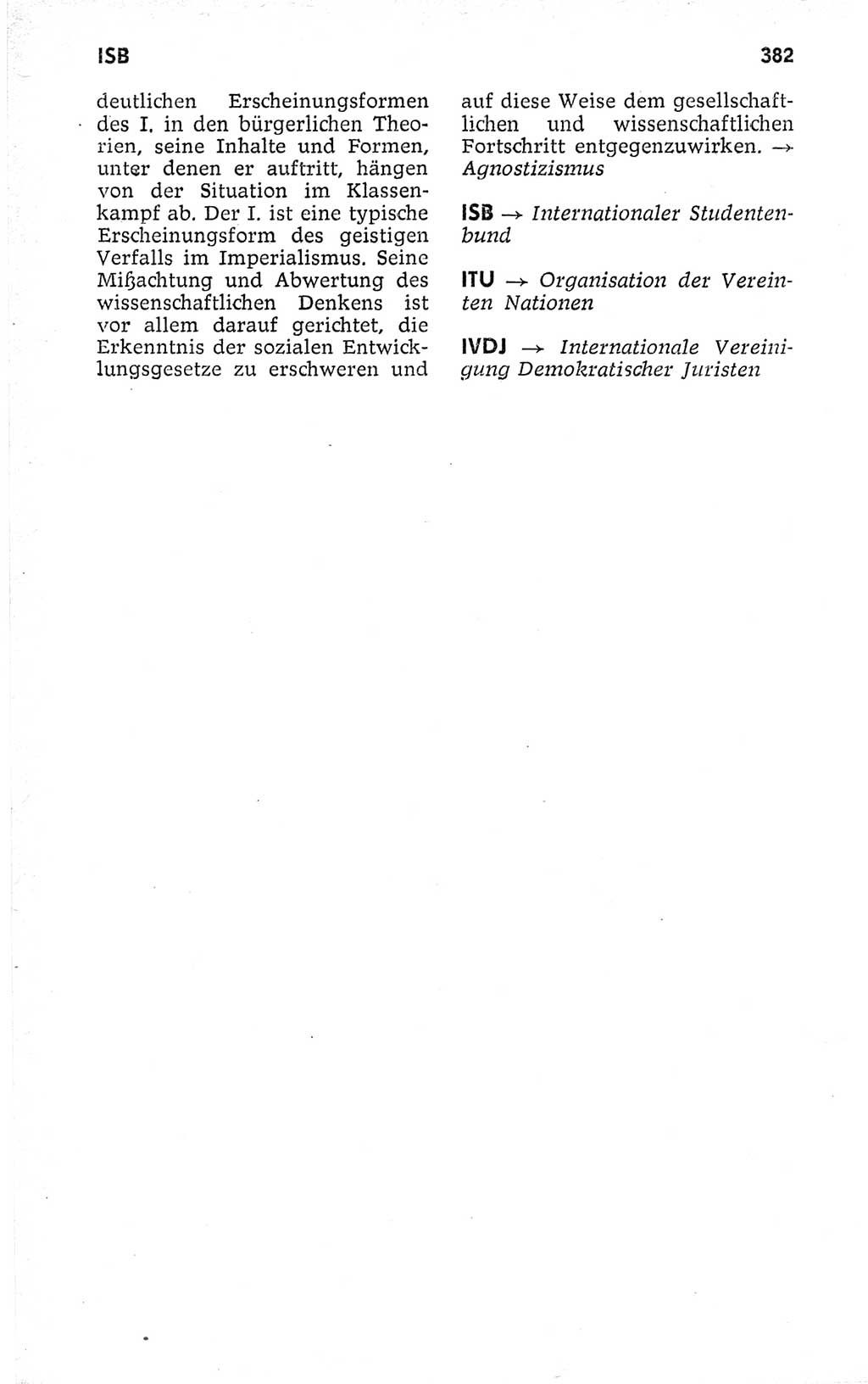 Kleines politisches Wörterbuch [Deutsche Demokratische Republik (DDR)] 1973, Seite 382 (Kl. pol. Wb. DDR 1973, S. 382)