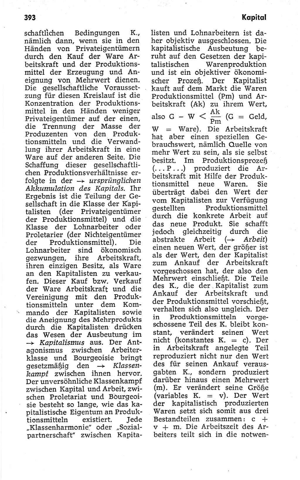 Kleines politisches Wörterbuch [Deutsche Demokratische Republik (DDR)] 1973, Seite 393 (Kl. pol. Wb. DDR 1973, S. 393)