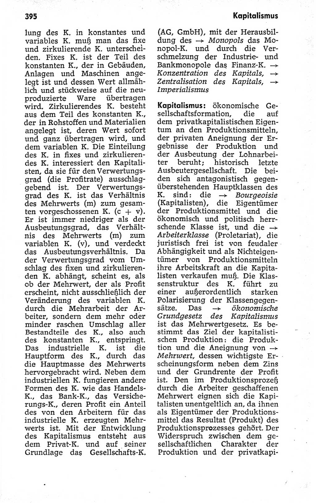 Kleines politisches Wörterbuch [Deutsche Demokratische Republik (DDR)] 1973, Seite 395 (Kl. pol. Wb. DDR 1973, S. 395)