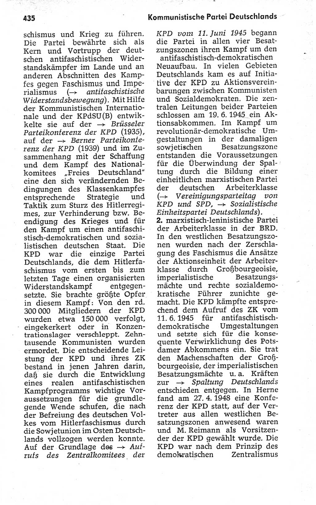 Kleines politisches Wörterbuch [Deutsche Demokratische Republik (DDR)] 1973, Seite 435 (Kl. pol. Wb. DDR 1973, S. 435)