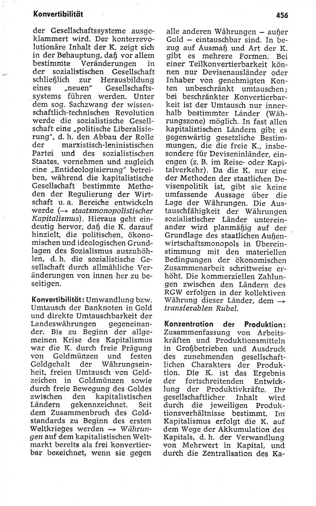 Kleines politisches Wörterbuch [Deutsche Demokratische Republik (DDR)] 1973, Seite 456 (Kl. pol. Wb. DDR 1973, S. 456)