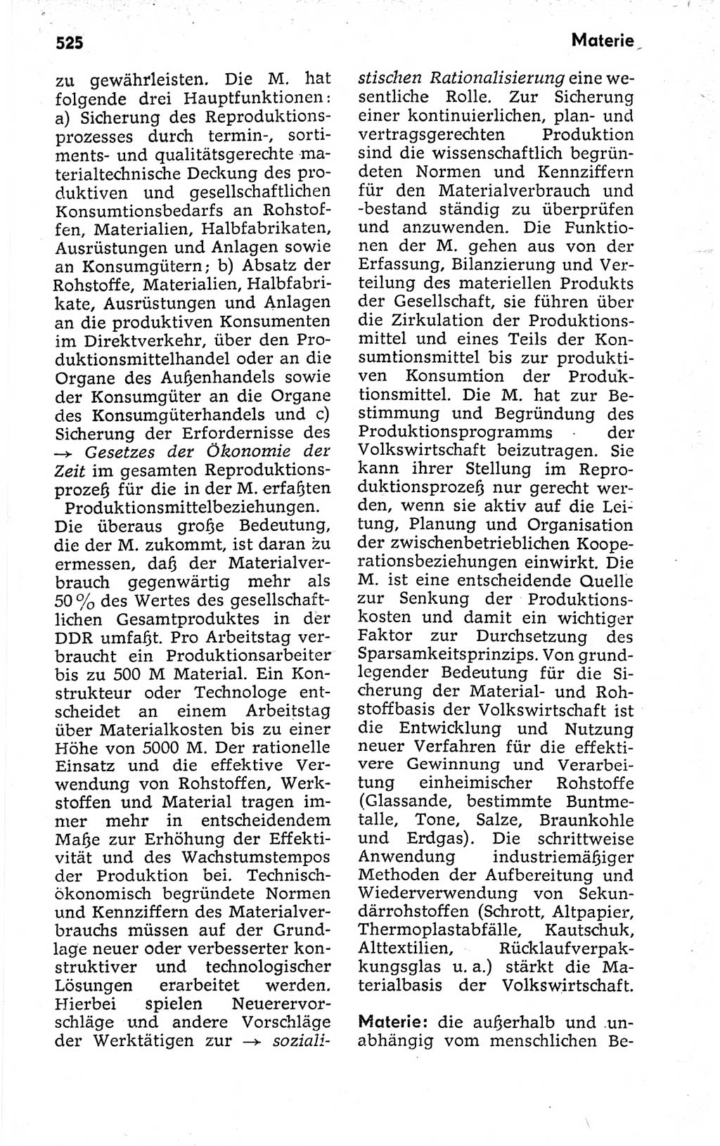 Kleines politisches Wörterbuch [Deutsche Demokratische Republik (DDR)] 1973, Seite 525 (Kl. pol. Wb. DDR 1973, S. 525)