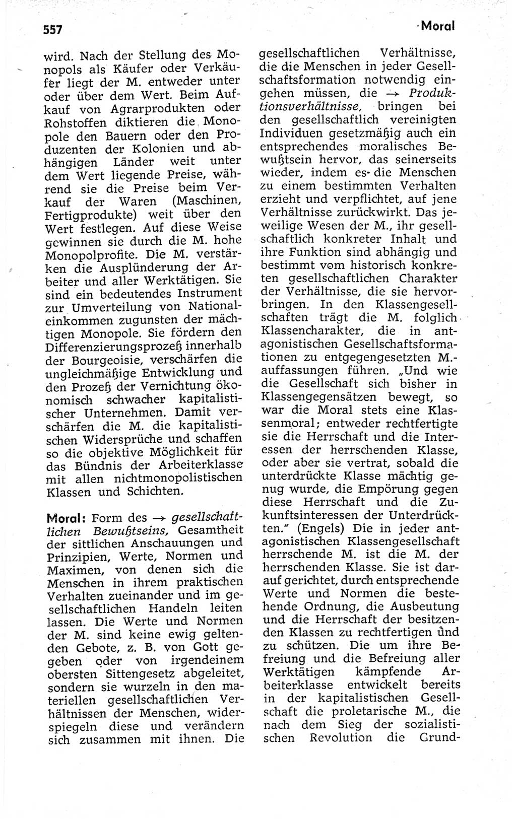 Kleines politisches Wörterbuch [Deutsche Demokratische Republik (DDR)] 1973, Seite 557 (Kl. pol. Wb. DDR 1973, S. 557)