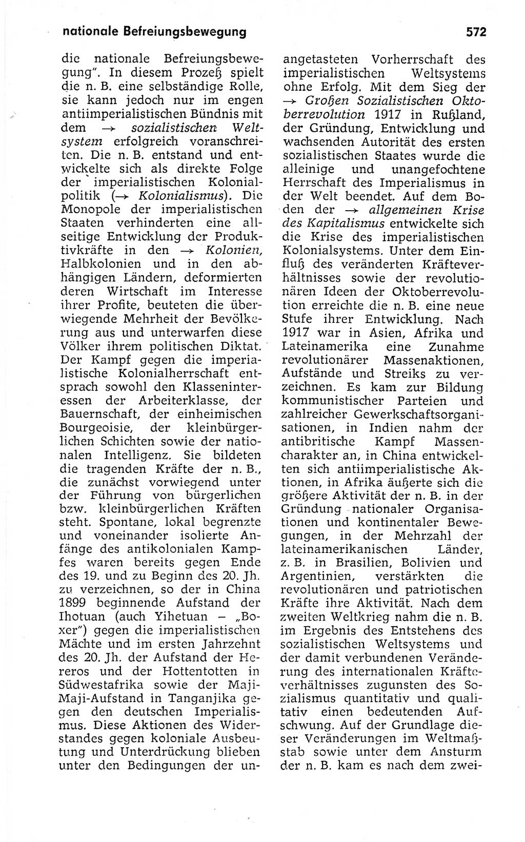 Kleines politisches Wörterbuch [Deutsche Demokratische Republik (DDR)] 1973, Seite 572 (Kl. pol. Wb. DDR 1973, S. 572)