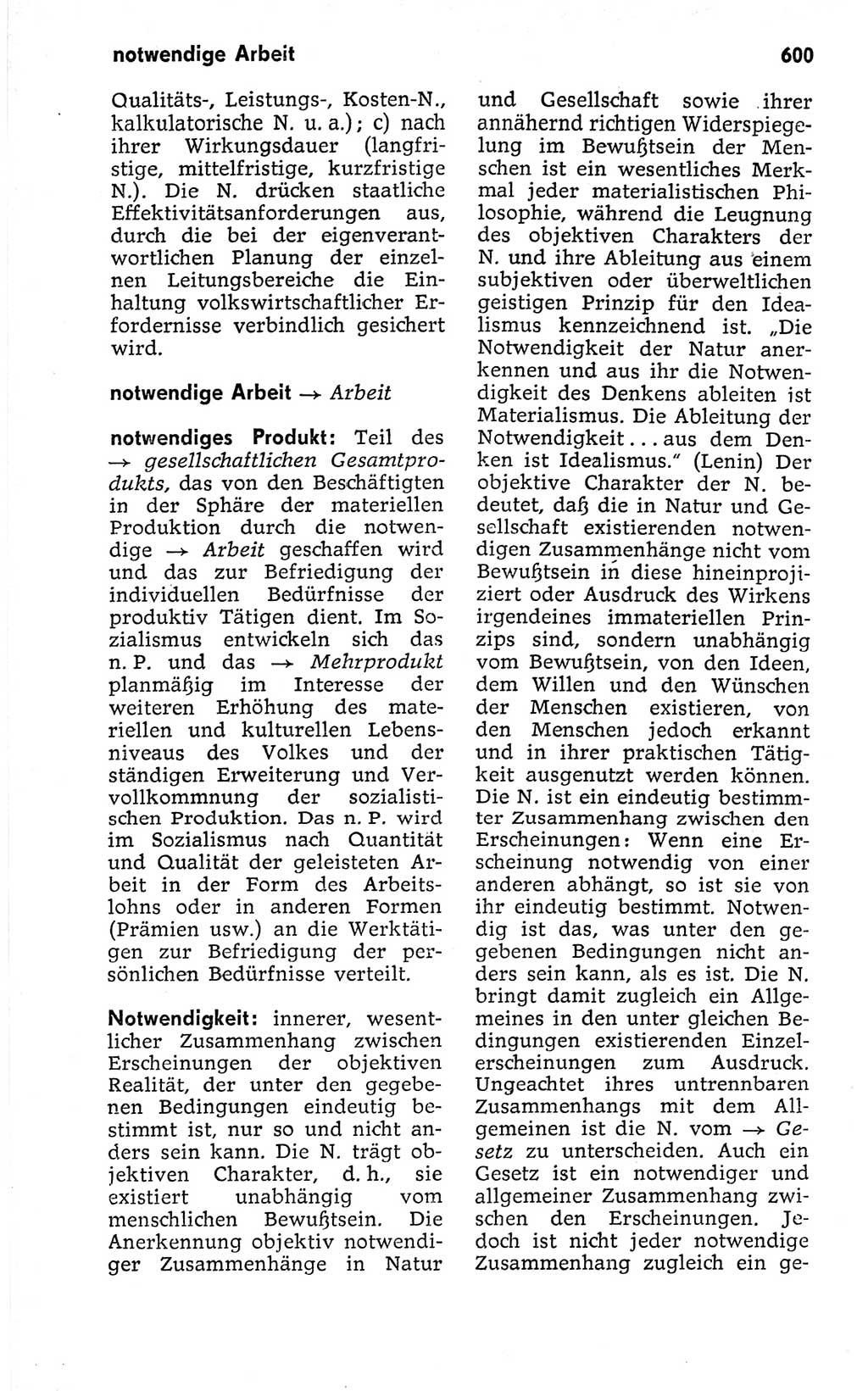 Kleines politisches Wörterbuch [Deutsche Demokratische Republik (DDR)] 1973, Seite 600 (Kl. pol. Wb. DDR 1973, S. 600)