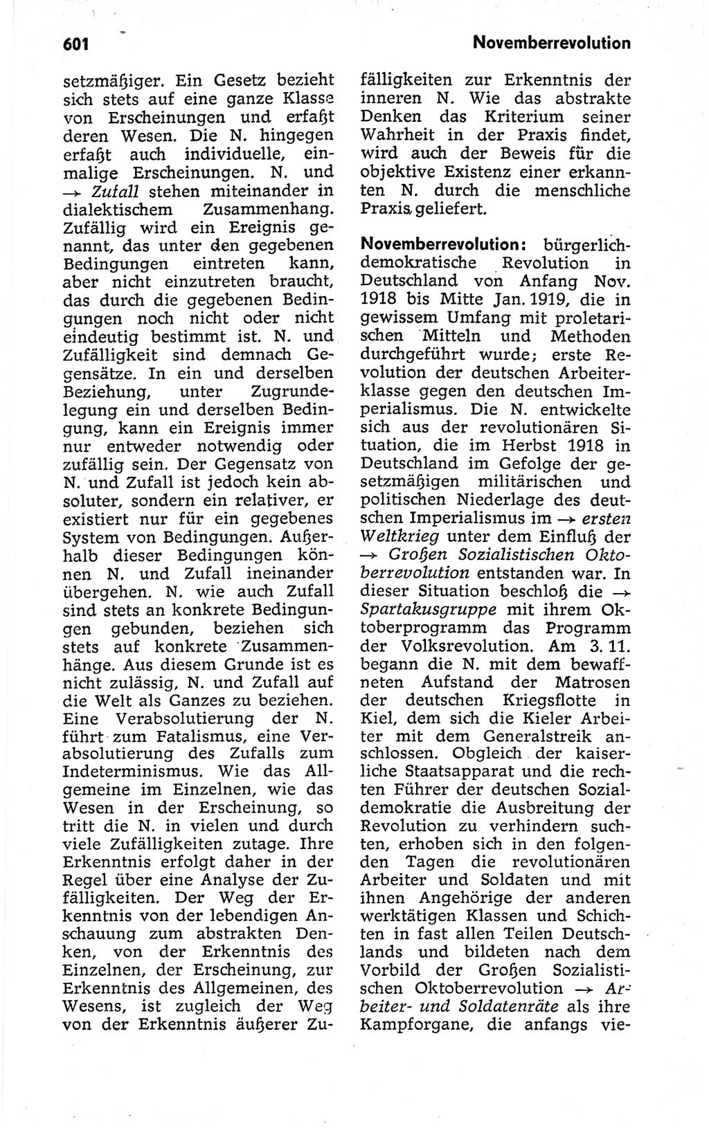 Kleines politisches Wörterbuch [Deutsche Demokratische Republik (DDR)] 1973, Seite 601 (Kl. pol. Wb. DDR 1973, S. 601)