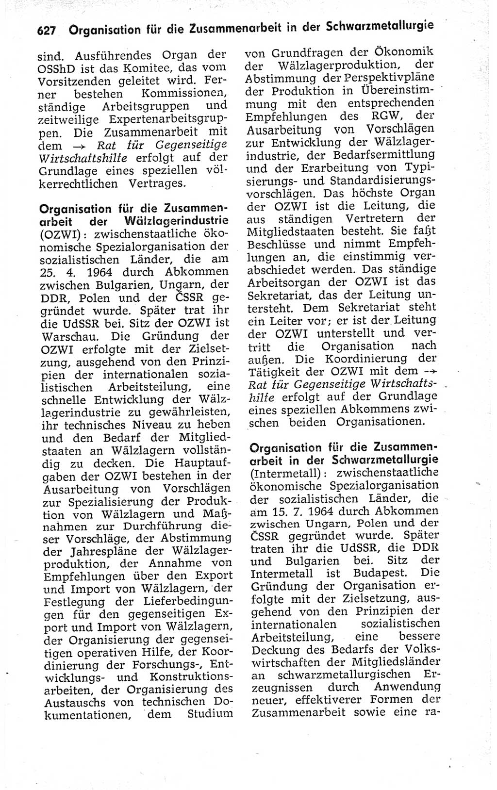 Kleines politisches Wörterbuch [Deutsche Demokratische Republik (DDR)] 1973, Seite 627 (Kl. pol. Wb. DDR 1973, S. 627)