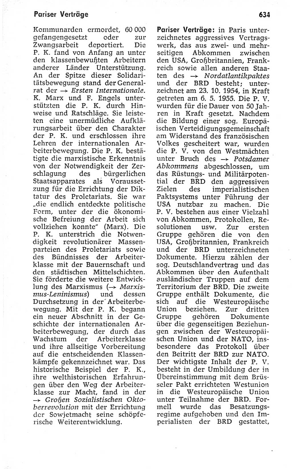 Kleines politisches Wörterbuch [Deutsche Demokratische Republik (DDR)] 1973, Seite 634 (Kl. pol. Wb. DDR 1973, S. 634)