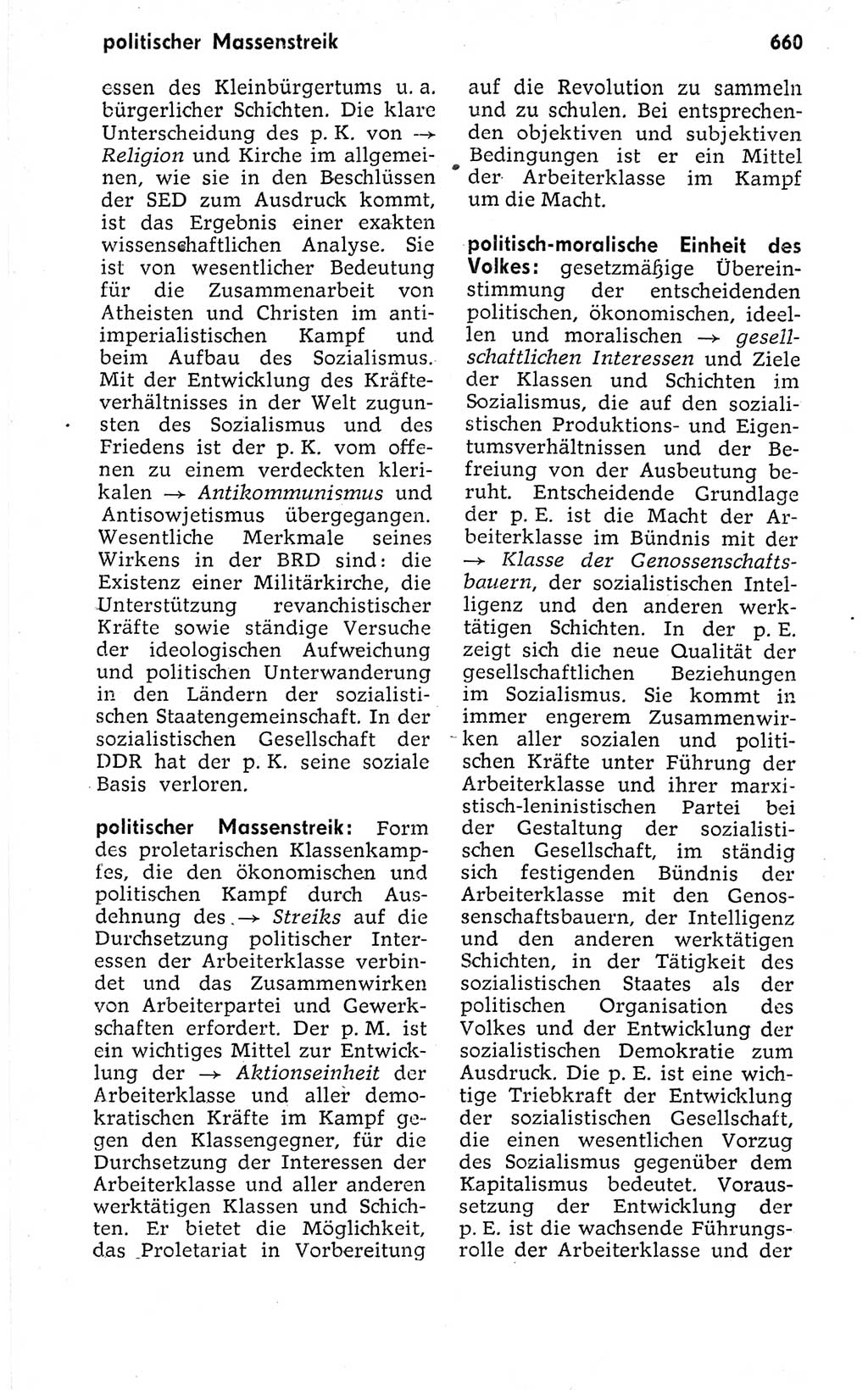 Kleines politisches Wörterbuch [Deutsche Demokratische Republik (DDR)] 1973, Seite 660 (Kl. pol. Wb. DDR 1973, S. 660)