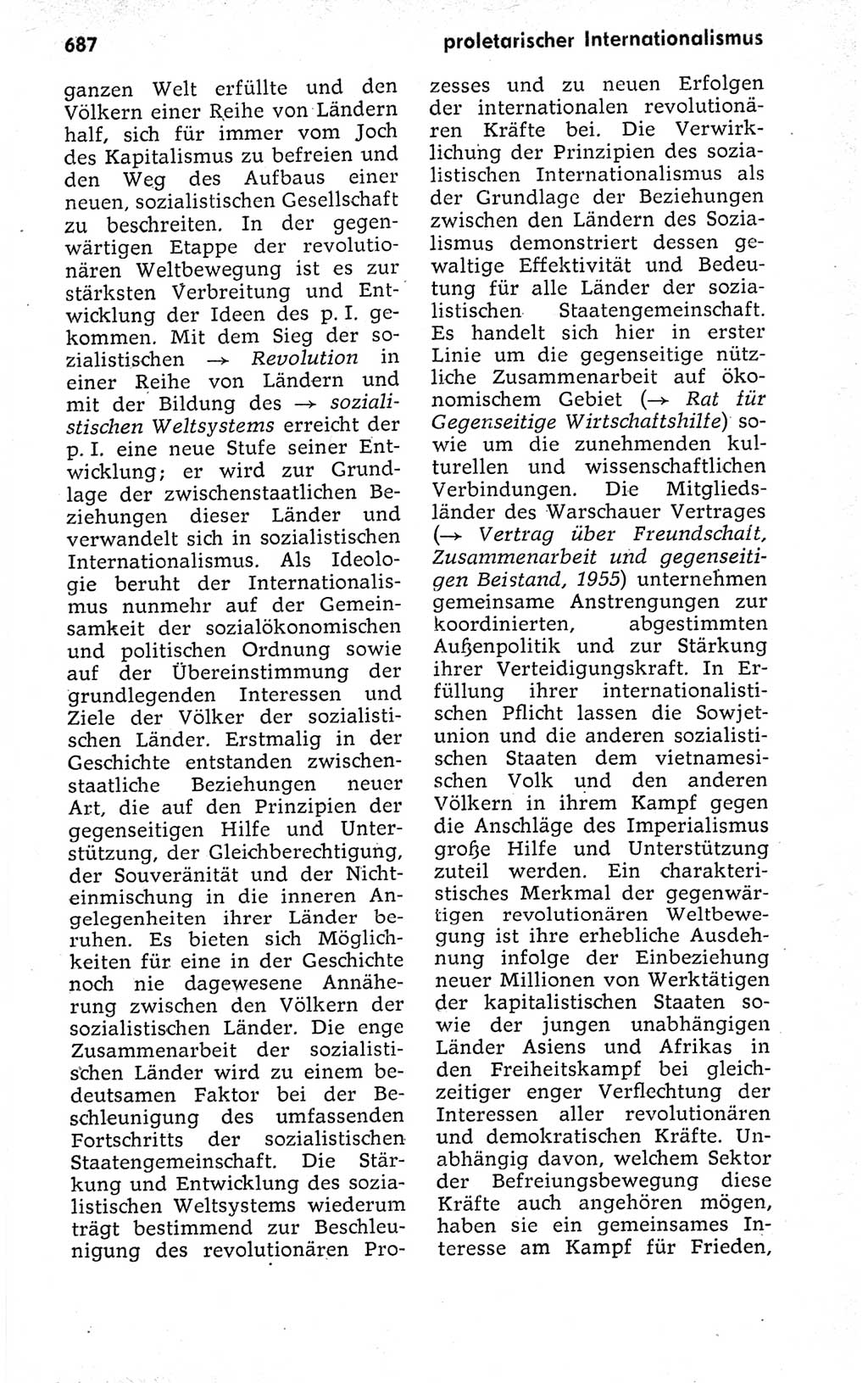 Kleines politisches Wörterbuch [Deutsche Demokratische Republik (DDR)] 1973, Seite 687 (Kl. pol. Wb. DDR 1973, S. 687)