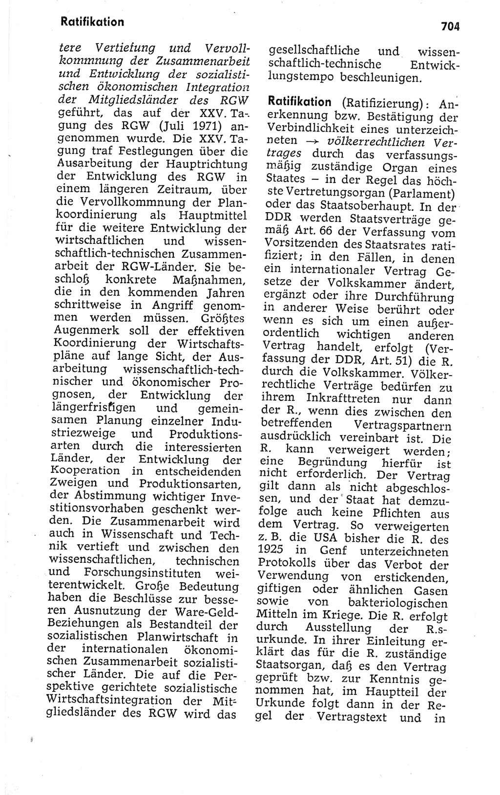 Kleines politisches Wörterbuch [Deutsche Demokratische Republik (DDR)] 1973, Seite 704 (Kl. pol. Wb. DDR 1973, S. 704)