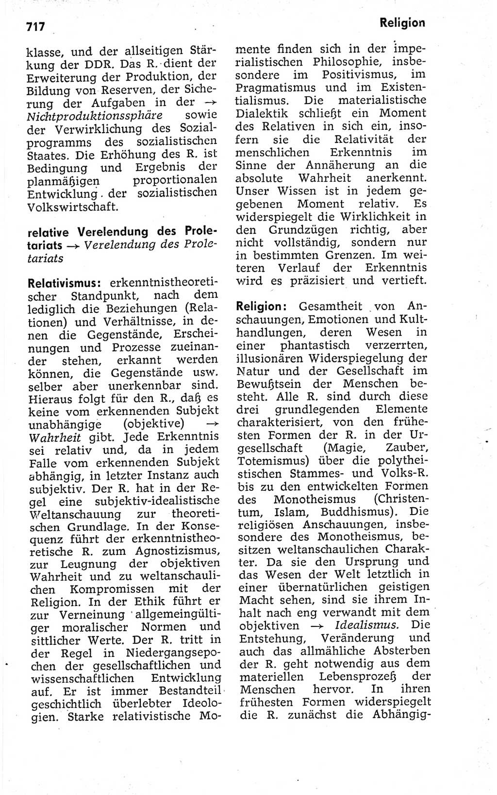 Kleines politisches Wörterbuch [Deutsche Demokratische Republik (DDR)] 1973, Seite 717 (Kl. pol. Wb. DDR 1973, S. 717)