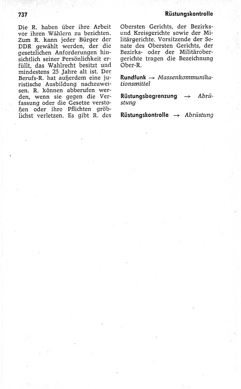 Kleines politisches Wörterbuch [Deutsche Demokratische Republik (DDR)] 1973, Seite 737 (Kl. pol. Wb. DDR 1973, S. 737)