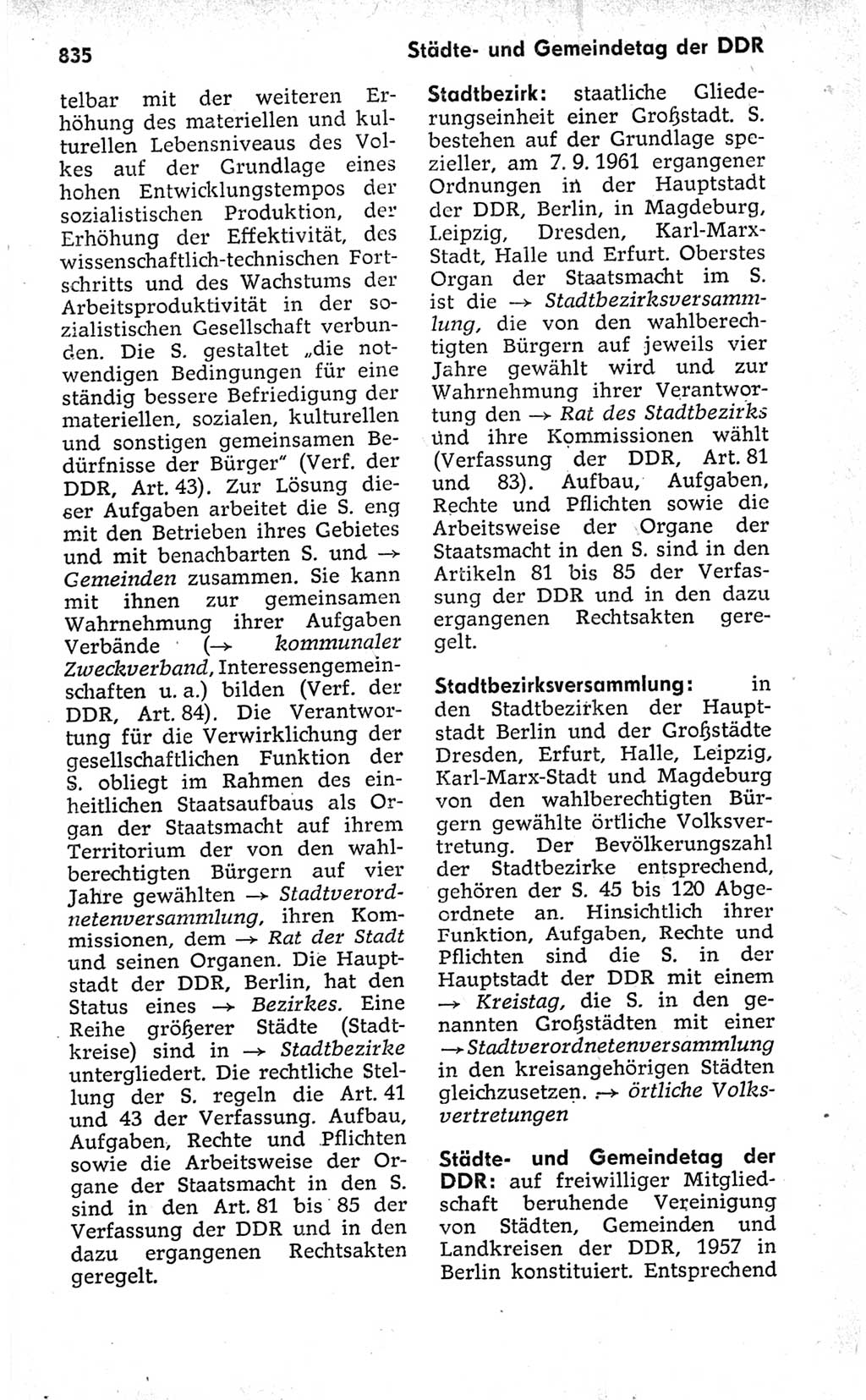 Kleines politisches Wörterbuch [Deutsche Demokratische Republik (DDR)] 1973, Seite 835 (Kl. pol. Wb. DDR 1973, S. 835)