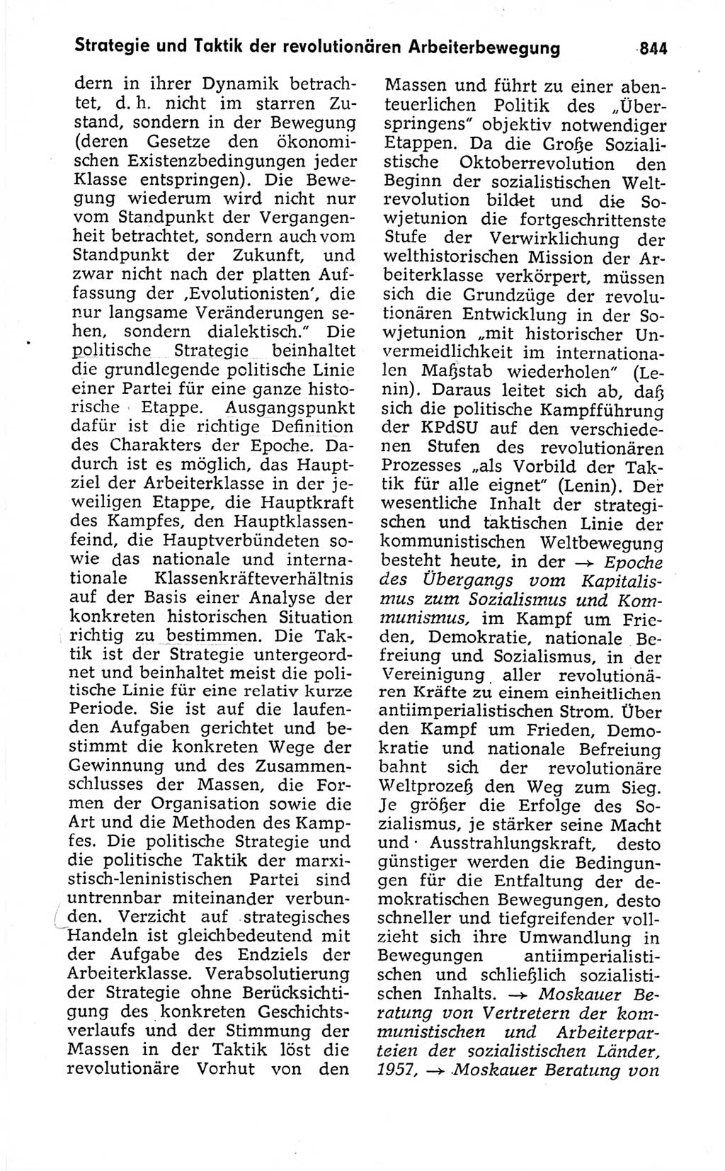 Kleines politisches Wörterbuch [Deutsche Demokratische Republik (DDR)] 1973, Seite 844 (Kl. pol. Wb. DDR 1973, S. 844)