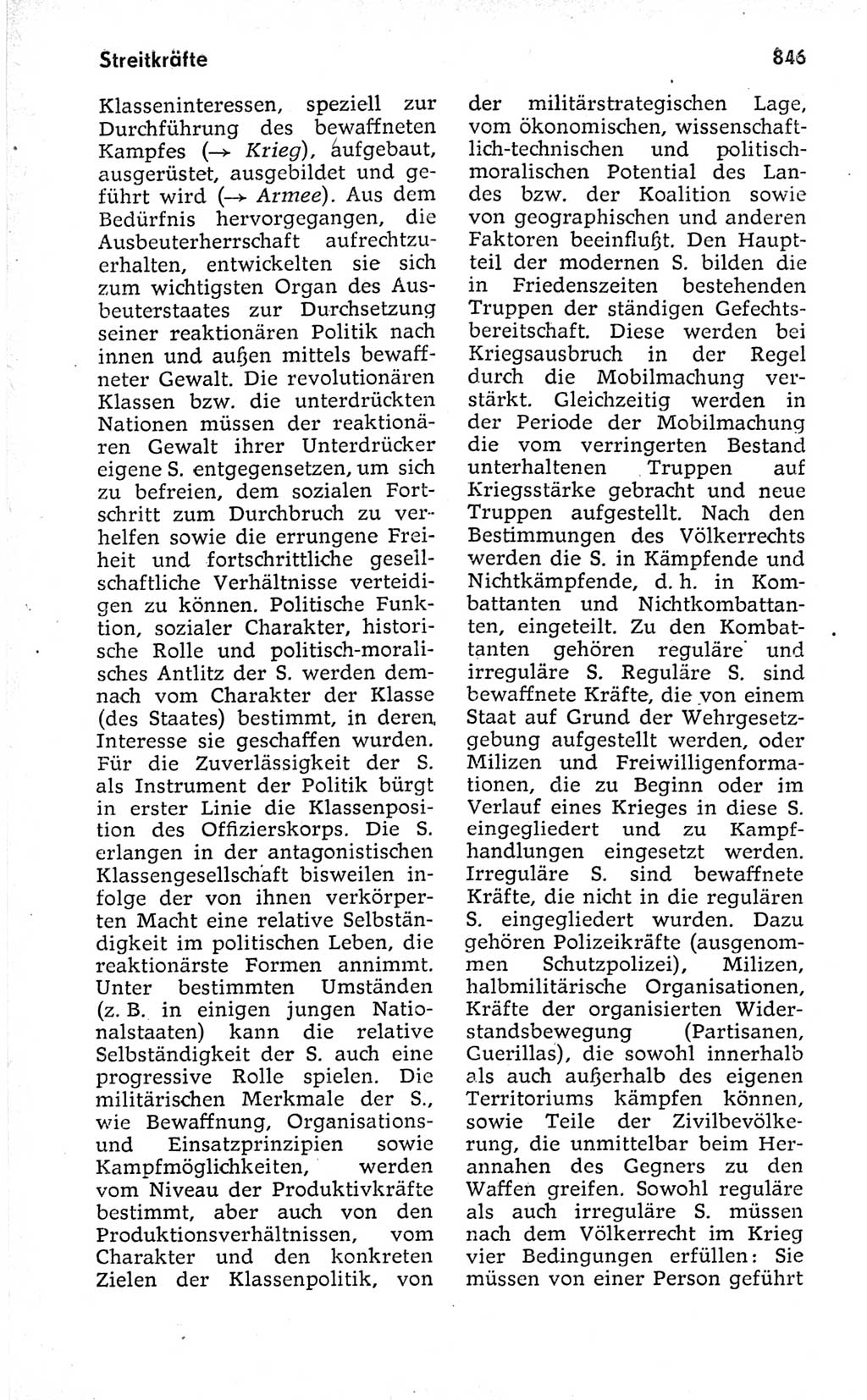Kleines politisches Wörterbuch [Deutsche Demokratische Republik (DDR)] 1973, Seite 846 (Kl. pol. Wb. DDR 1973, S. 846)