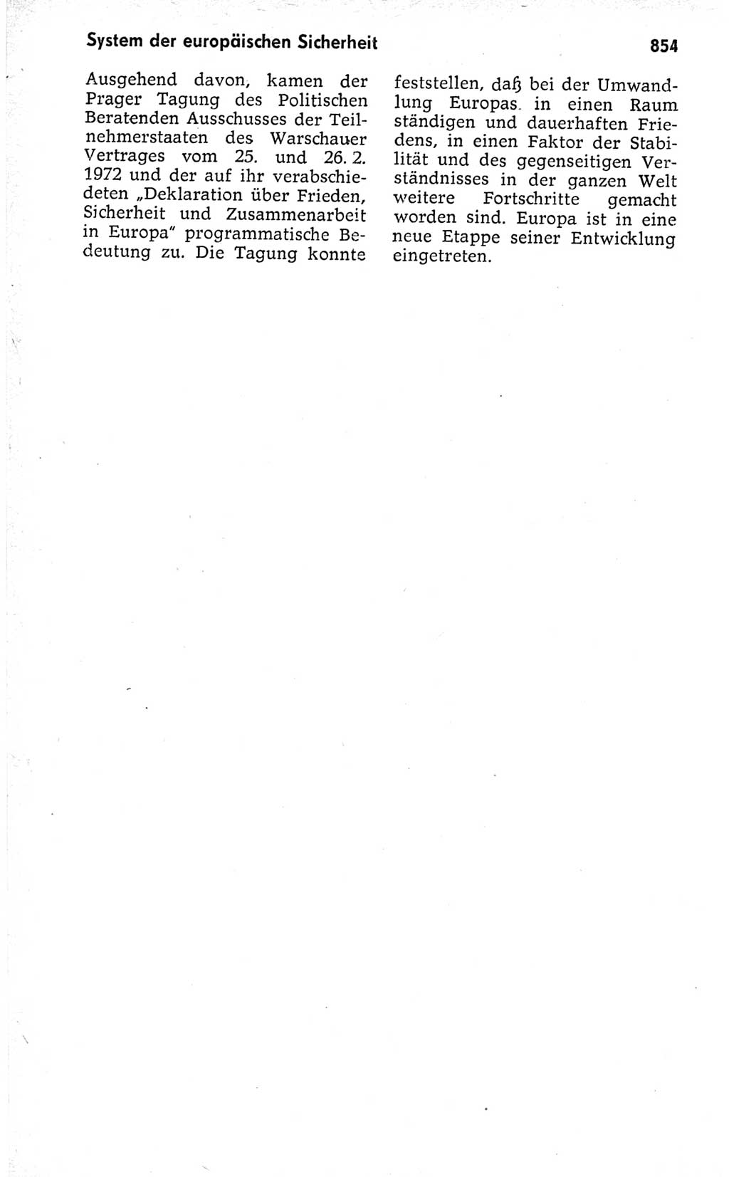 Kleines politisches Wörterbuch [Deutsche Demokratische Republik (DDR)] 1973, Seite 854 (Kl. pol. Wb. DDR 1973, S. 854)