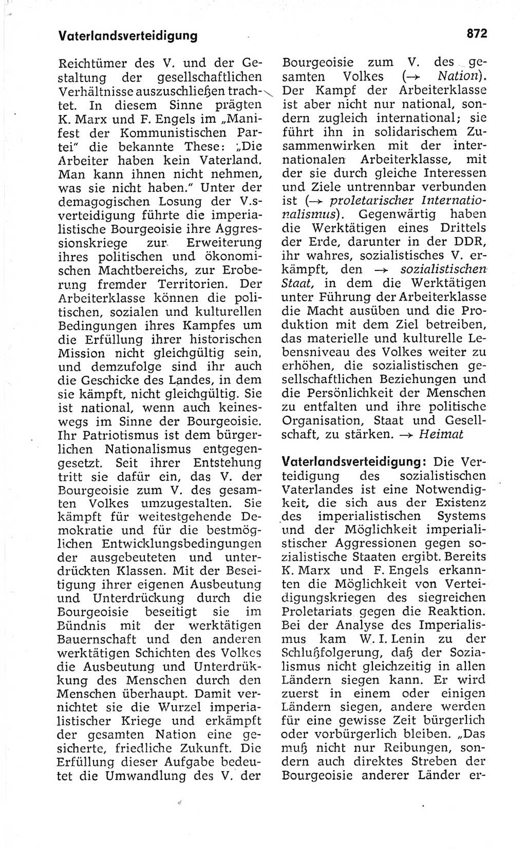 Kleines politisches Wörterbuch [Deutsche Demokratische Republik (DDR)] 1973, Seite 872 (Kl. pol. Wb. DDR 1973, S. 872)