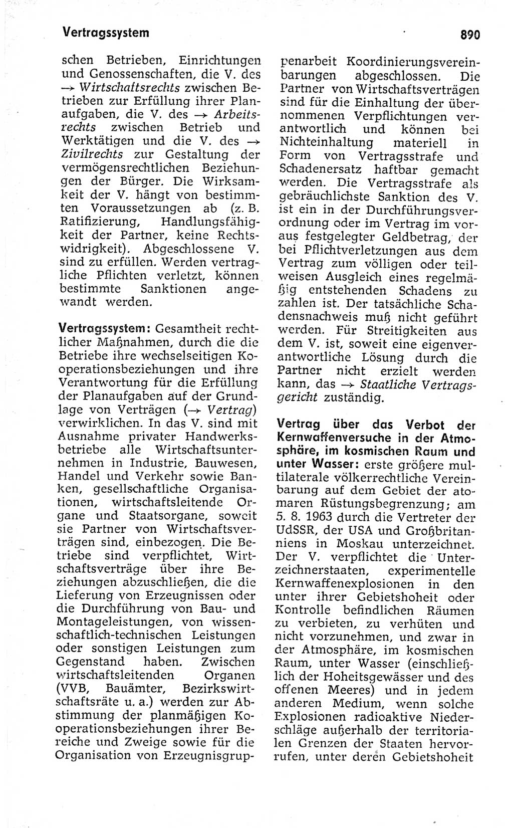 Kleines politisches Wörterbuch [Deutsche Demokratische Republik (DDR)] 1973, Seite 890 (Kl. pol. Wb. DDR 1973, S. 890)