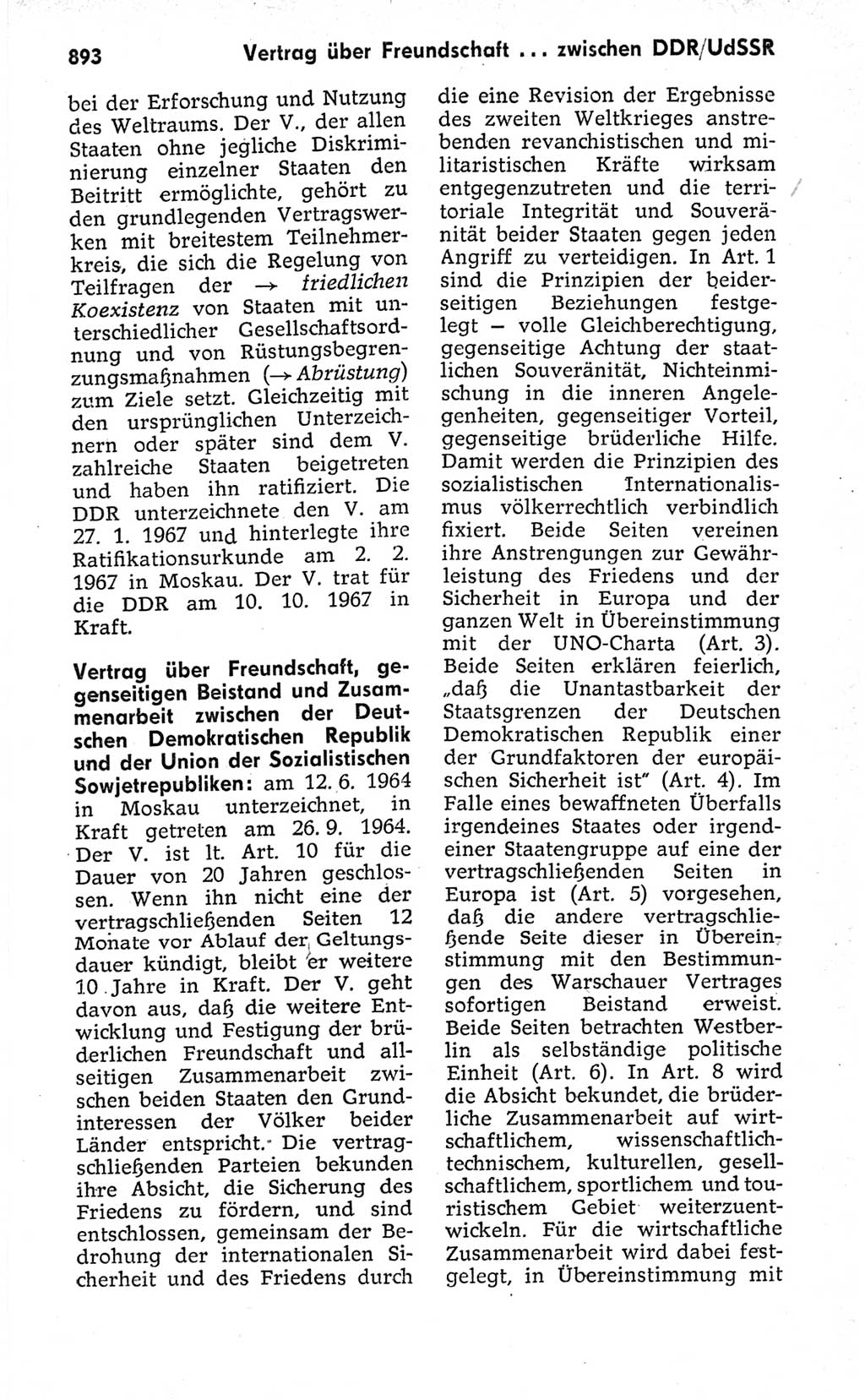 Kleines politisches Wörterbuch [Deutsche Demokratische Republik (DDR)] 1973, Seite 893 (Kl. pol. Wb. DDR 1973, S. 893)