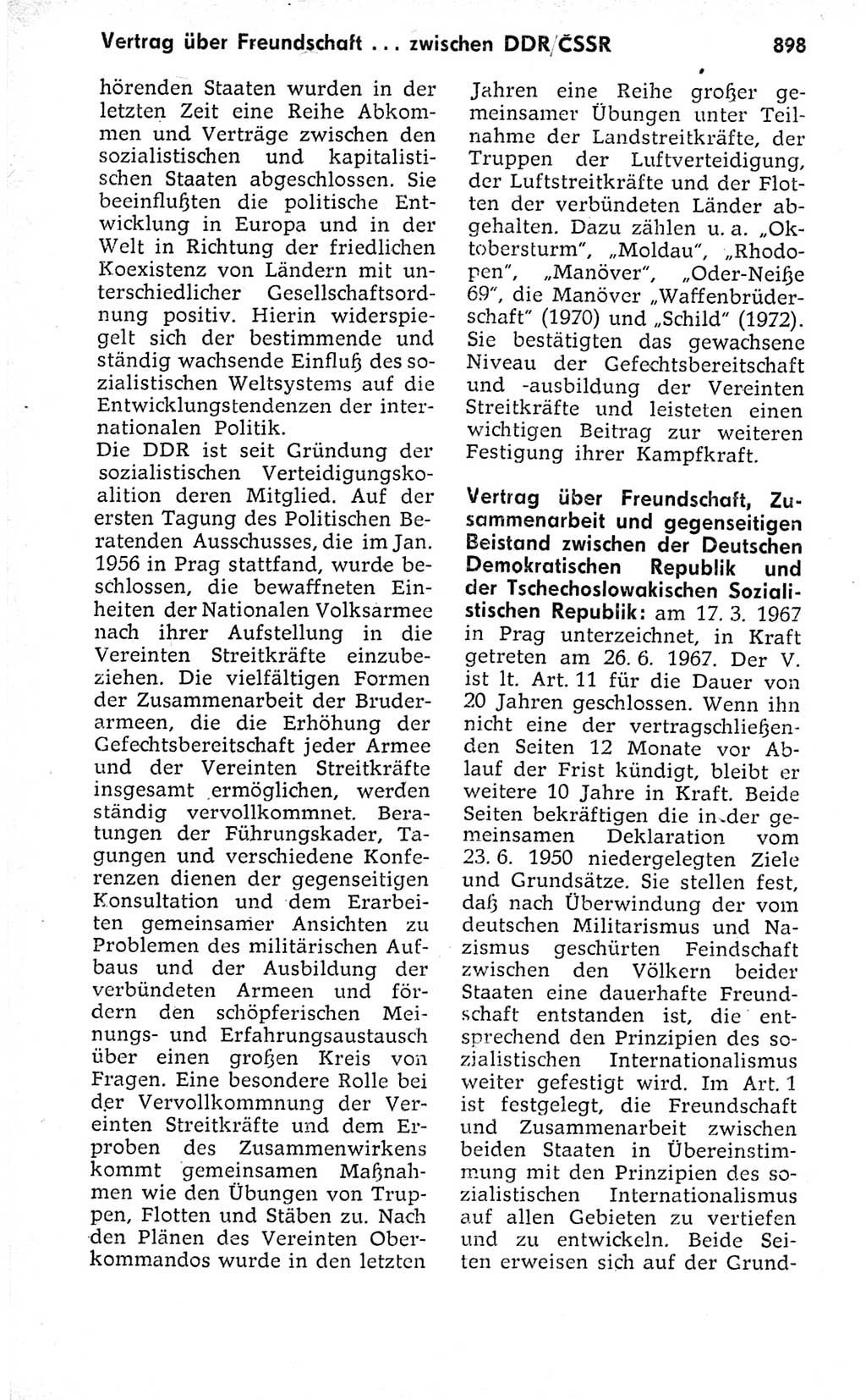Kleines politisches Wörterbuch [Deutsche Demokratische Republik (DDR)] 1973, Seite 898 (Kl. pol. Wb. DDR 1973, S. 898)