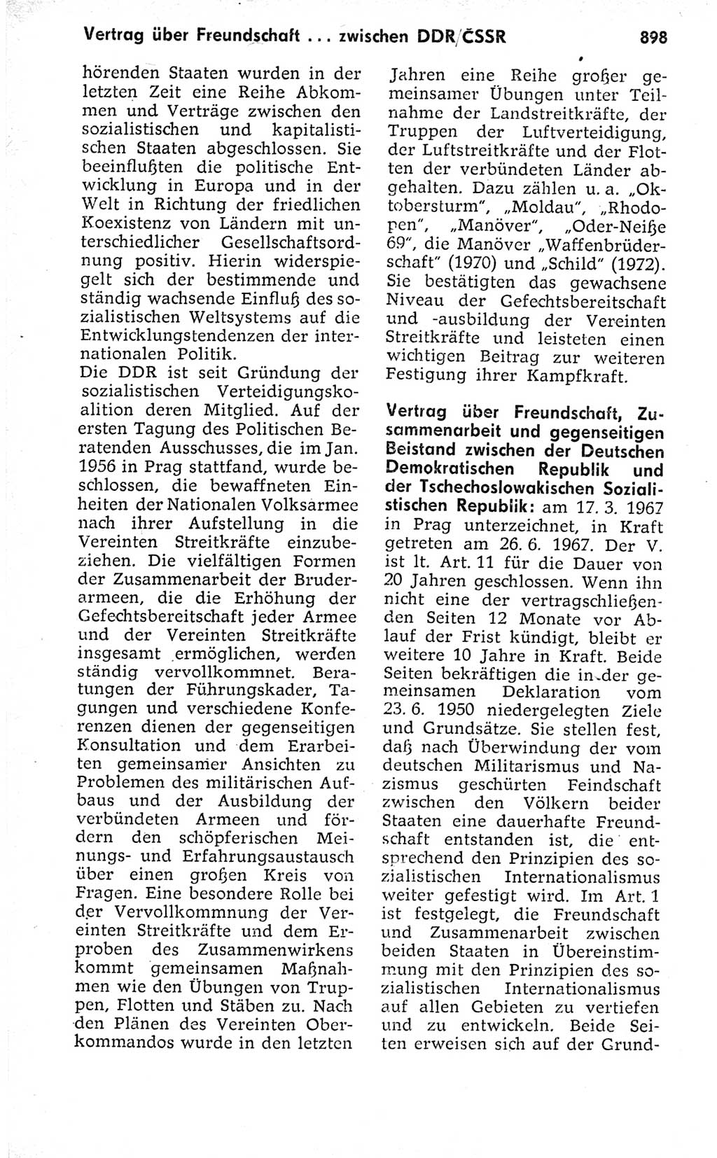 Kleines politisches Wörterbuch [Deutsche Demokratische Republik (DDR)] 1973, Seite 898 (Kl. pol. Wb. DDR 1973, S. 898)