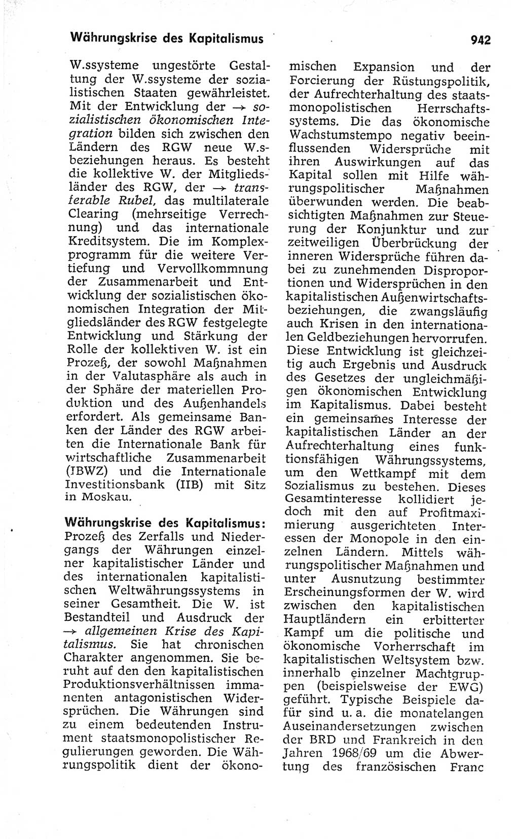Kleines politisches Wörterbuch [Deutsche Demokratische Republik (DDR)] 1973, Seite 942 (Kl. pol. Wb. DDR 1973, S. 942)