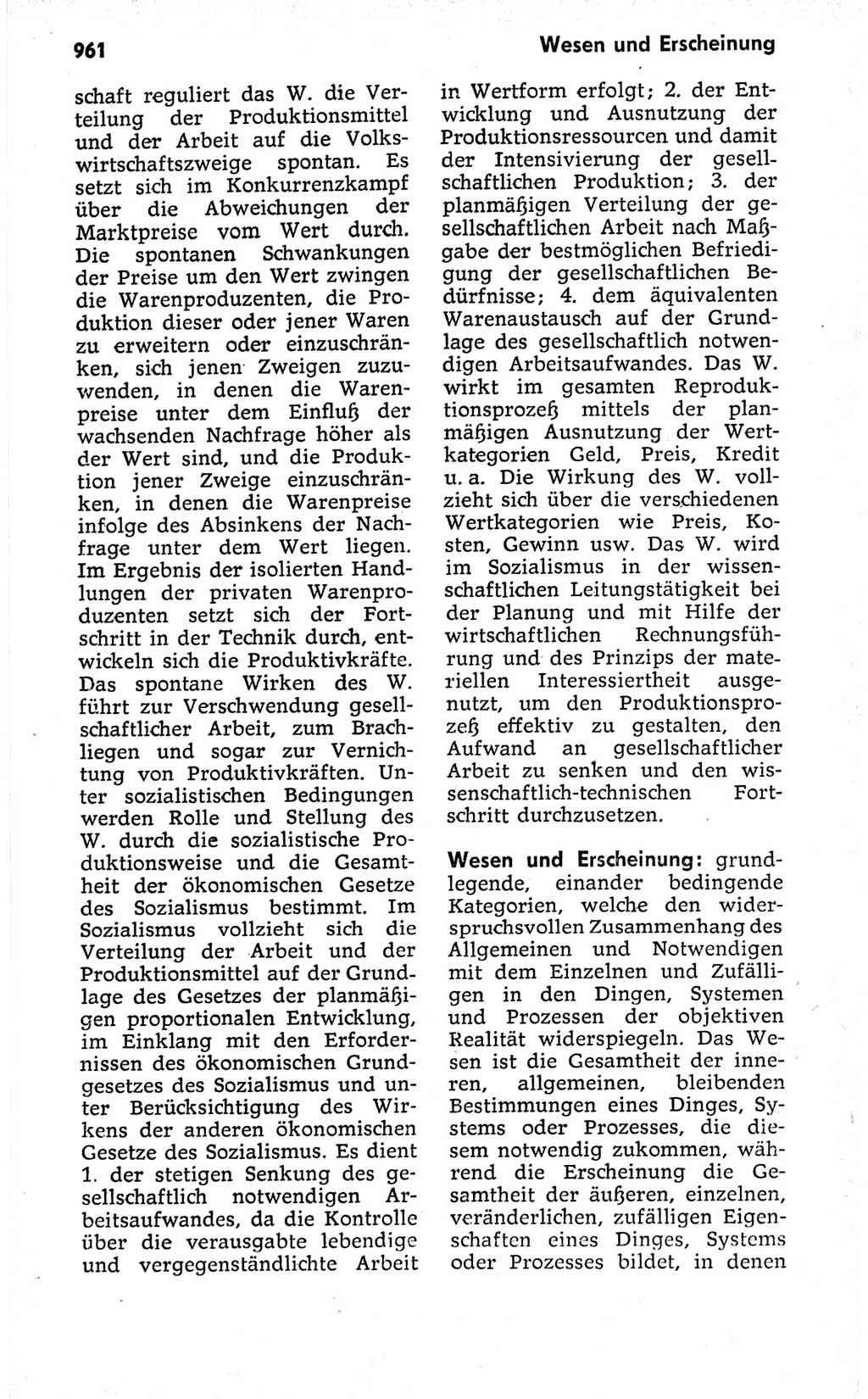 Kleines politisches Wörterbuch [Deutsche Demokratische Republik (DDR)] 1973, Seite 961 (Kl. pol. Wb. DDR 1973, S. 961)