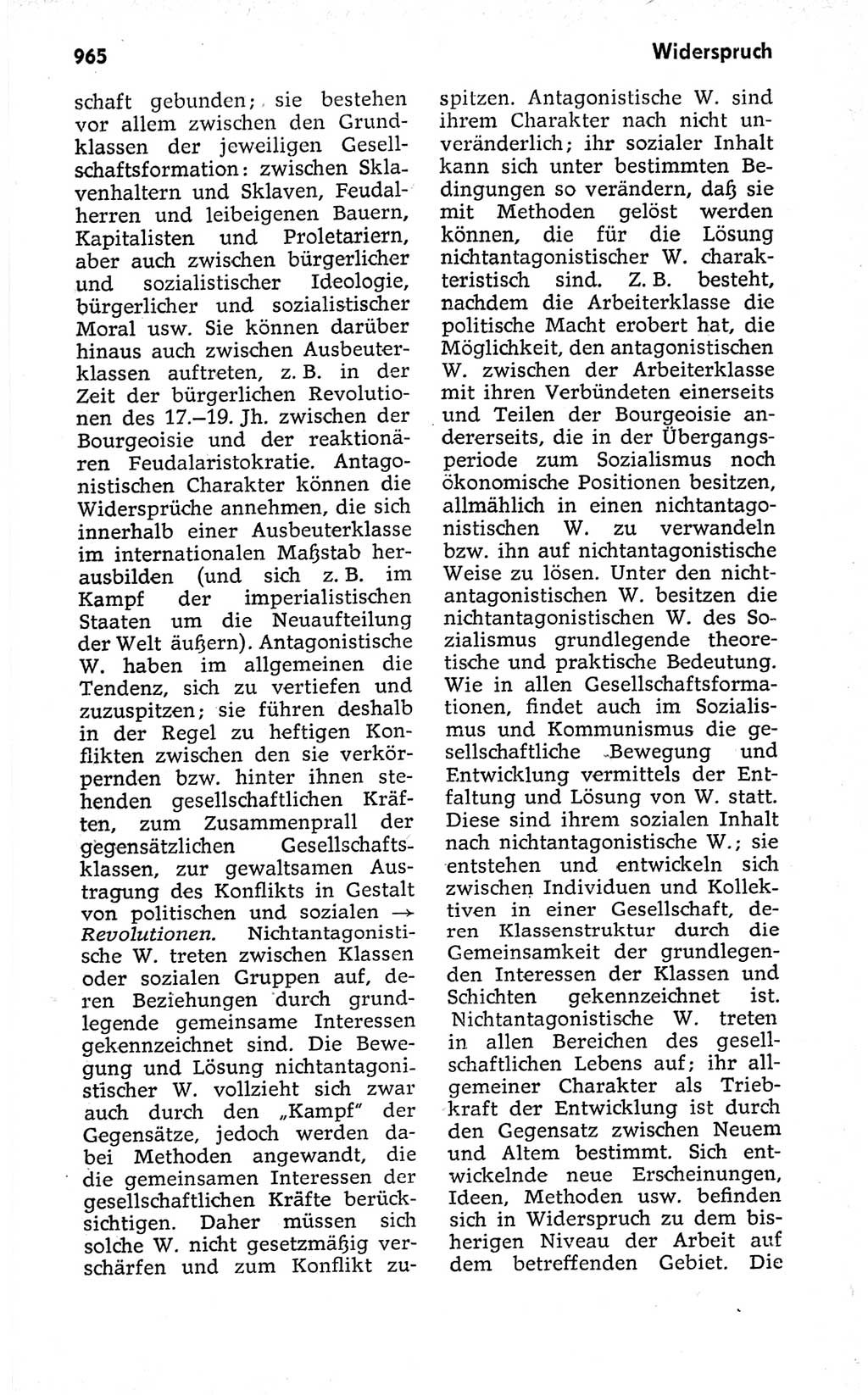 Kleines politisches Wörterbuch [Deutsche Demokratische Republik (DDR)] 1973, Seite 965 (Kl. pol. Wb. DDR 1973, S. 965)