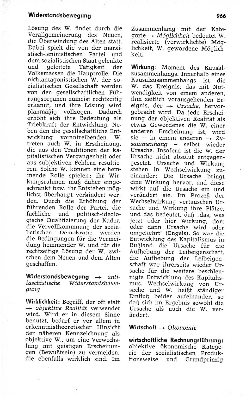 Kleines politisches Wörterbuch [Deutsche Demokratische Republik (DDR)] 1973, Seite 966 (Kl. pol. Wb. DDR 1973, S. 966)