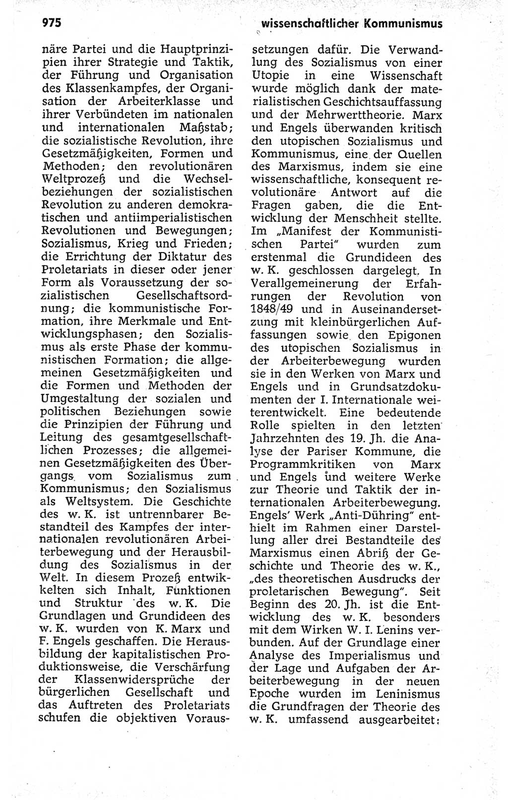 Kleines politisches Wörterbuch [Deutsche Demokratische Republik (DDR)] 1973, Seite 975 (Kl. pol. Wb. DDR 1973, S. 975)