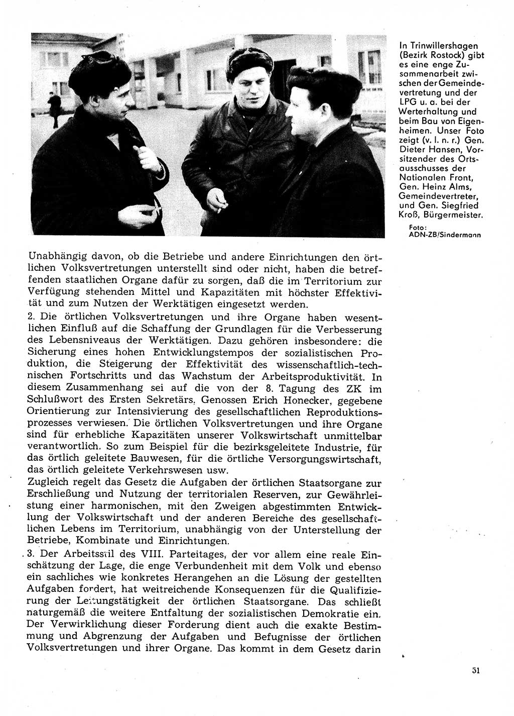 Neuer Weg (NW), Organ des Zentralkomitees (ZK) der SED (Sozialistische Einheitspartei Deutschlands) für Fragen des Parteilebens, 28. Jahrgang [Deutsche Demokratische Republik (DDR)] 1973, Seite 51 (NW ZK SED DDR 1973, S. 51)