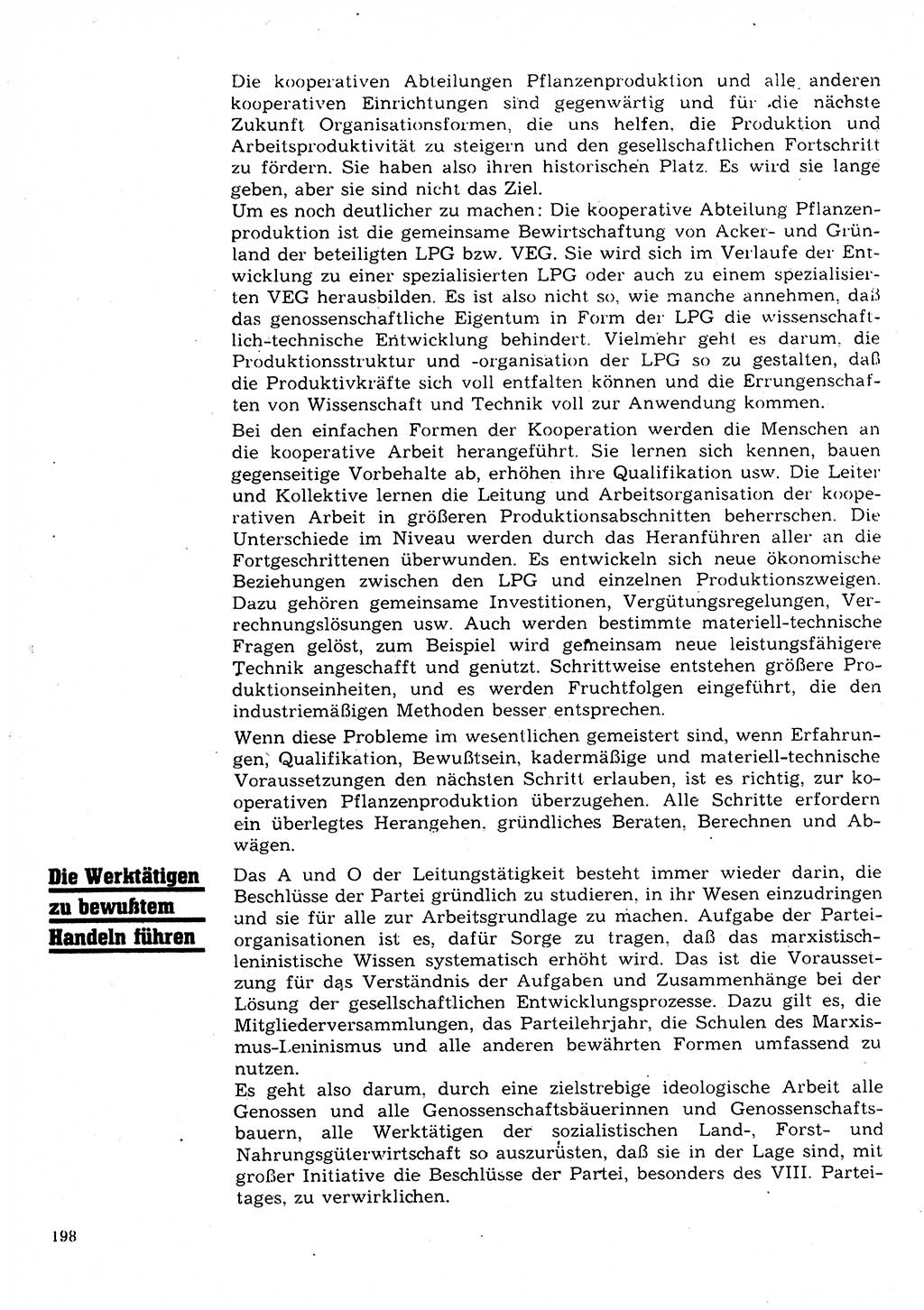 Neuer Weg (NW), Organ des Zentralkomitees (ZK) der SED (Sozialistische Einheitspartei Deutschlands) für Fragen des Parteilebens, 28. Jahrgang [Deutsche Demokratische Republik (DDR)] 1973, Seite 198 (NW ZK SED DDR 1973, S. 198)