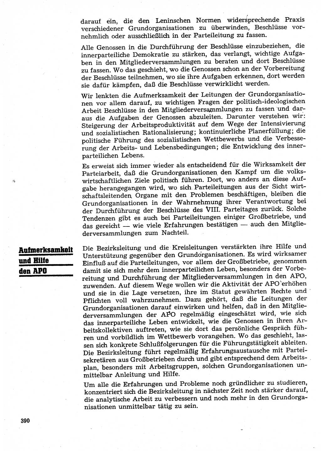 Neuer Weg (NW), Organ des Zentralkomitees (ZK) der SED (Sozialistische Einheitspartei Deutschlands) für Fragen des Parteilebens, 28. Jahrgang [Deutsche Demokratische Republik (DDR)] 1973, Seite 390 (NW ZK SED DDR 1973, S. 390)