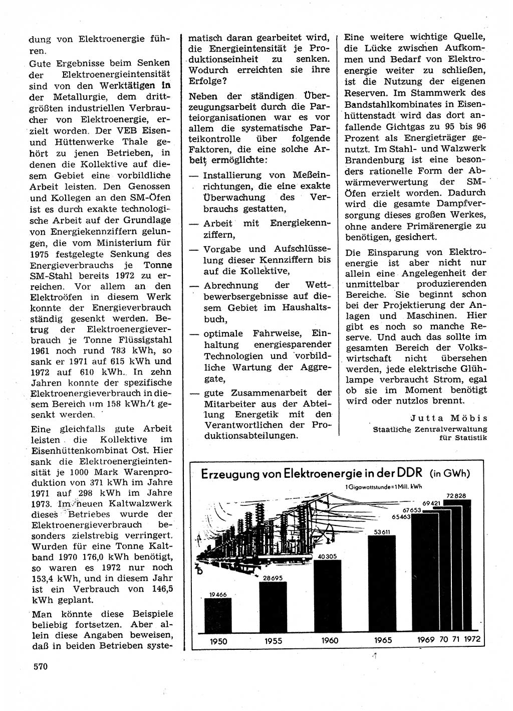Neuer Weg (NW), Organ des Zentralkomitees (ZK) der SED (Sozialistische Einheitspartei Deutschlands) für Fragen des Parteilebens, 28. Jahrgang [Deutsche Demokratische Republik (DDR)] 1973, Seite 570 (NW ZK SED DDR 1973, S. 570)