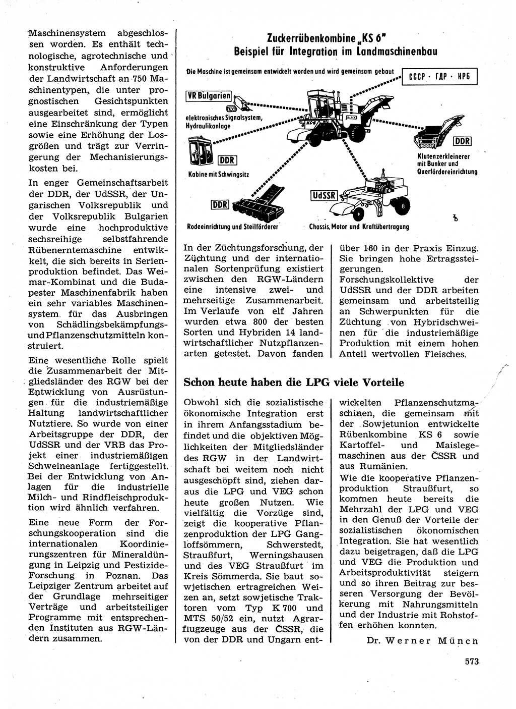 Neuer Weg (NW), Organ des Zentralkomitees (ZK) der SED (Sozialistische Einheitspartei Deutschlands) für Fragen des Parteilebens, 28. Jahrgang [Deutsche Demokratische Republik (DDR)] 1973, Seite 573 (NW ZK SED DDR 1973, S. 573)