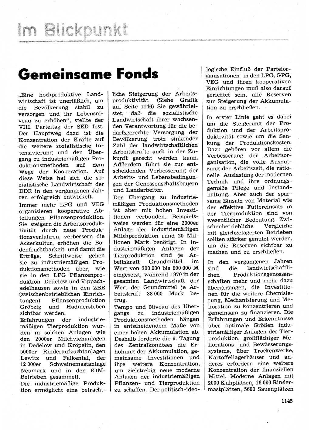 Neuer Weg (NW), Organ des Zentralkomitees (ZK) der SED (Sozialistische Einheitspartei Deutschlands) für Fragen des Parteilebens, 28. Jahrgang [Deutsche Demokratische Republik (DDR)] 1973, Seite 1145 (NW ZK SED DDR 1973, S. 1145)